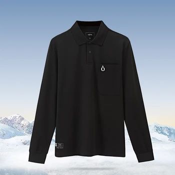 Factory Direct Sales Quality Customized Long Sleeve Polo Shirt Fast dry 210Grams Print Pattern Polo Shirt