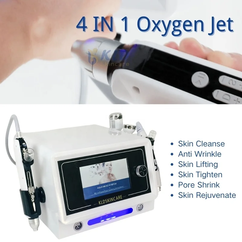 Nano Non-invasive Ems Rf Scalp Essence Injection Device High Pressure Injection Hair Care Growth Device