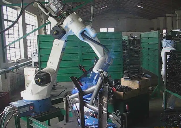 Robotic Welding Workcell for Welding Tricycle, Bicycle, Bike, Frame