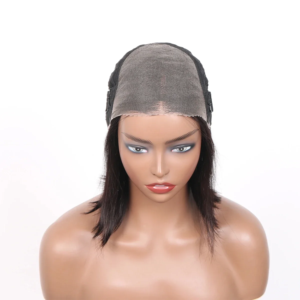 Parrucca Bob Remy Hair Wear And Go Parrucche Bob con chiusura 6x6 senza colla per donne nere_voghion.com