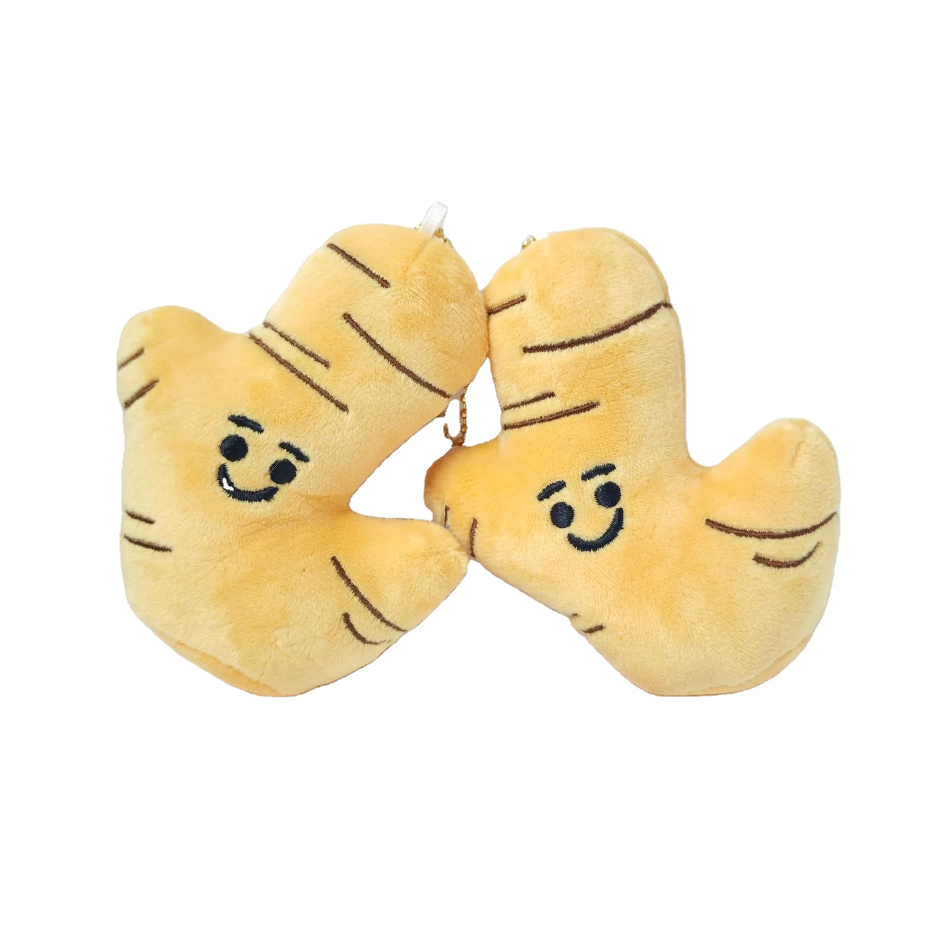 Customized Vegetables Interesting Expressions Onions Ginger Garlic Fruits Plush Pendants Keychains Dolls Machine Dolls Wholesale