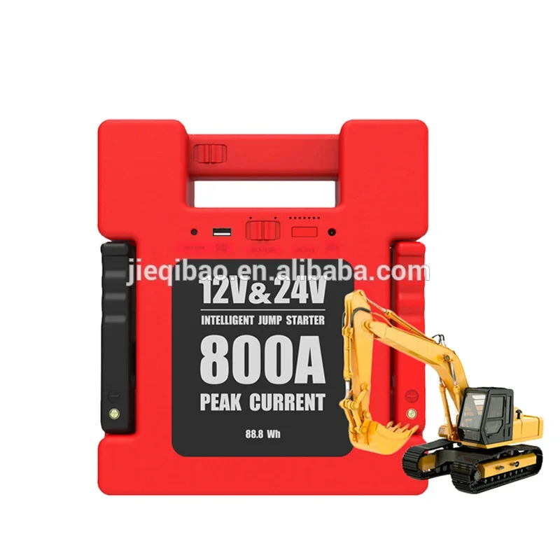 Oreetga 9000A Jump Starter – 24000mAh 12V Battery Booster With USB Quick Charge & DC