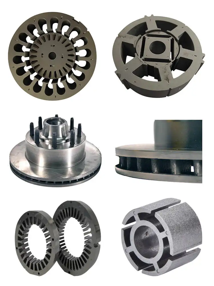 Densen Customized Armature Core Lamination,Aluminum Die Casting Stator