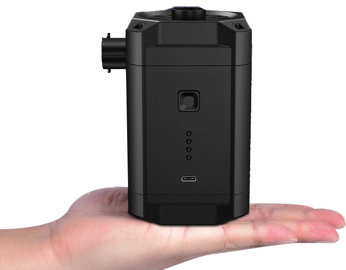 5200mAh Rechargeable Battery Power Operated Wireless Electric Inflator Air Pump for Swimming Ring Air Cushion Bed Sleeping Pad - view 5