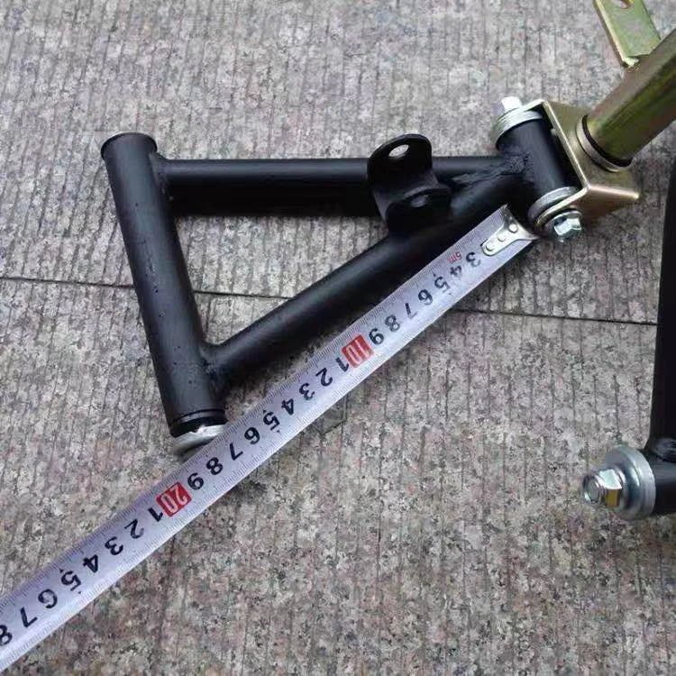 GO KART KARTING ATV UTV 1M Rear Axle Steering Gear Rack Pinion Tie Rod Steering Wheel Brake Pump With Control Swing Arms