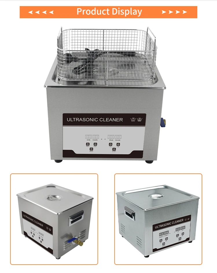 Fcc Ce Rohs Desktop Ultrasonic Cleaner 3l With Heater For Medical