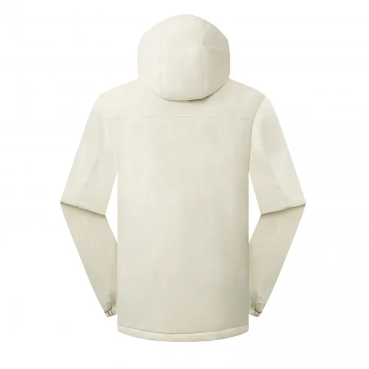 Custom Logo Waterproof Windbreaker Zipper Jacket Men's Polyester Breathable Fabric Outdoor Jacket Wi