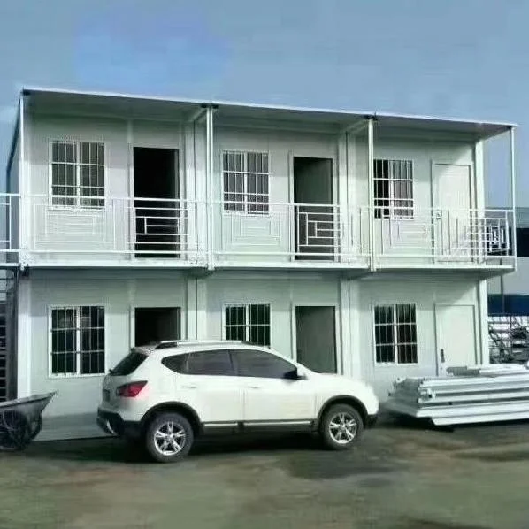 Modular 2 Floors Living Manufactured Fully Furnished Luxury Pre Fabricated Portable Kit Shipping Container Homes House
