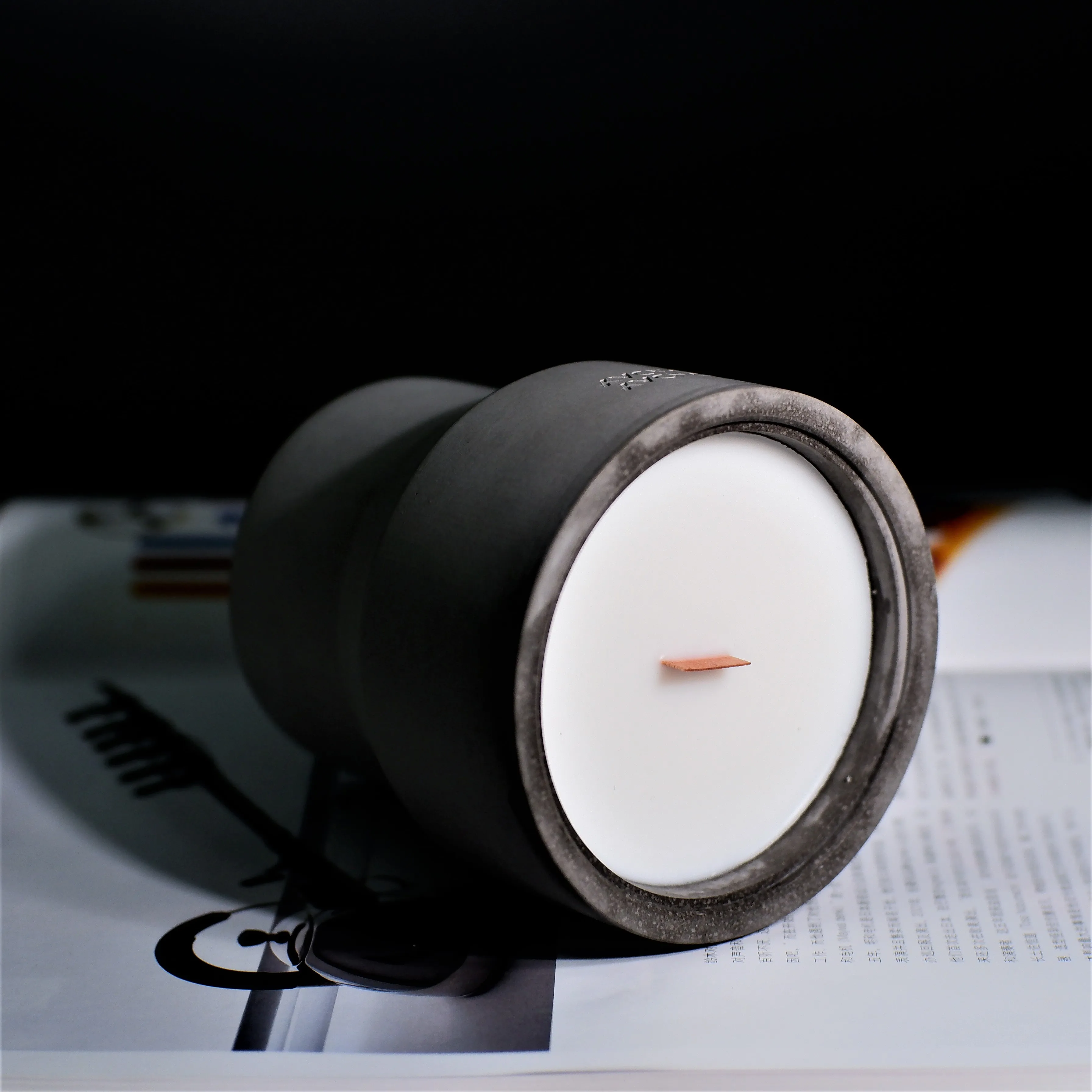 Modern Custom Candle Vessels Luxury Wholesale Wedding Decoration Cement