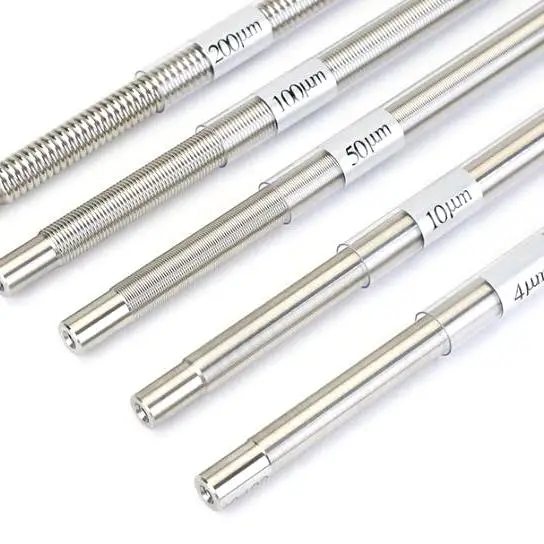 Stainless Steel Handle Extruded Wire Mayer Rod Measuring Roddipstick Wet Film Coater Scraping Rod Paint Coating Mayer Rod