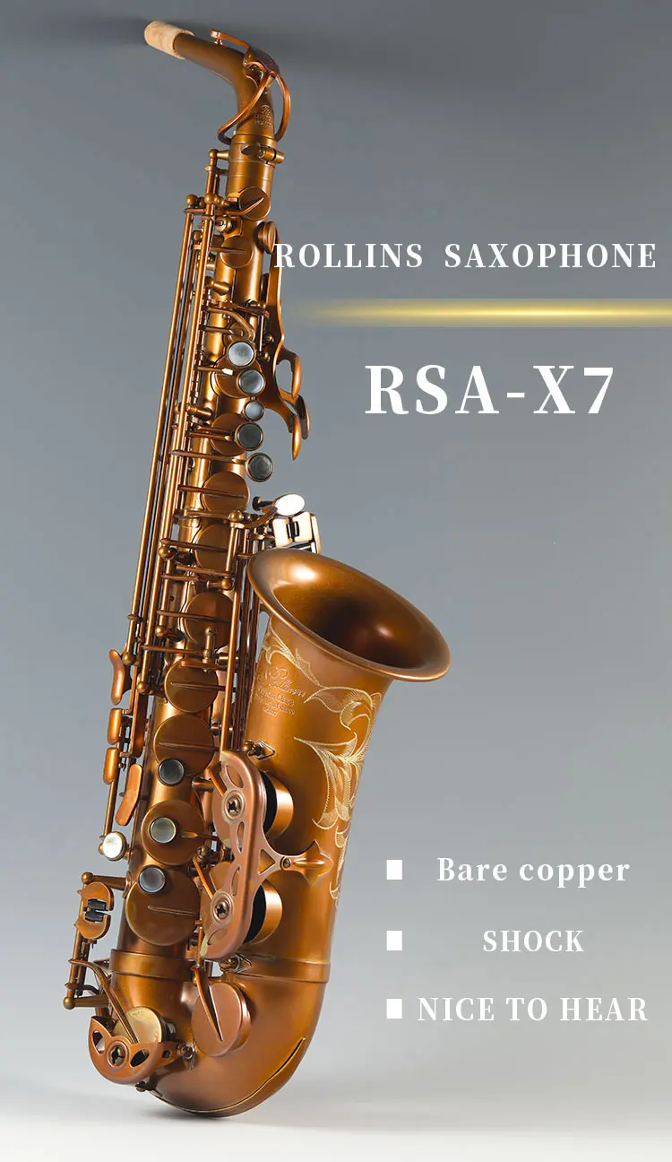 Professional High Grade Woodwind Instrument Rsax7 Alto Saxophone Buy