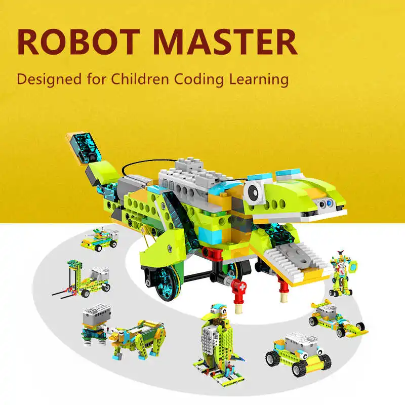 Makerzoid 100-in-1 Set Educational Programmable Robot Master Toys Robotics Kits for Kids