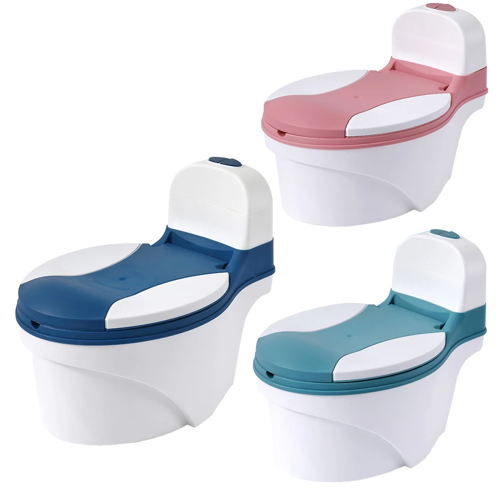 升级模拟婴儿厕所训练儿童小号便盆