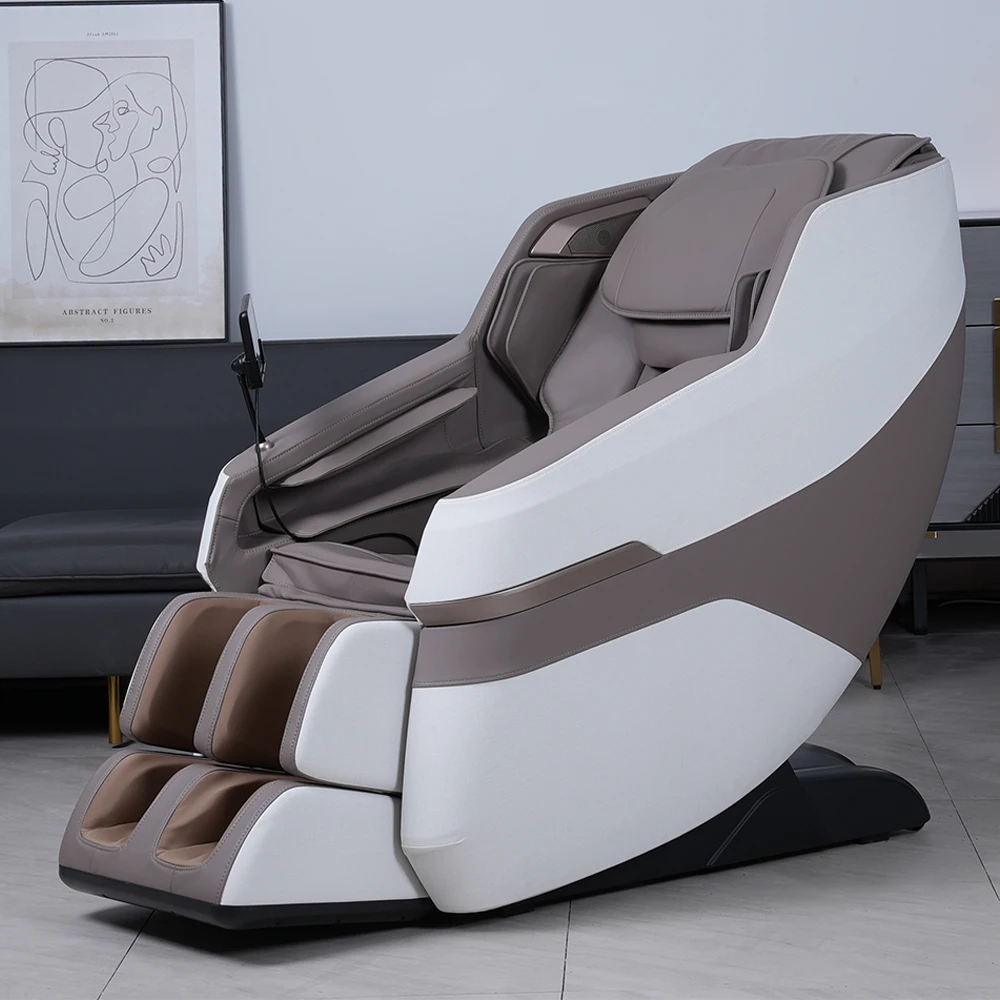 Fabrika Üretimi 3D Masaj Koltuğu, Yatırılabilir, Isıtmalı, Sıfır Yerçekimi Teknolojili, Komple Şiatzu Özelliğiyle Donatılmış, Uygun Fiyatlı Tam Vücut Masaj Koltuğu