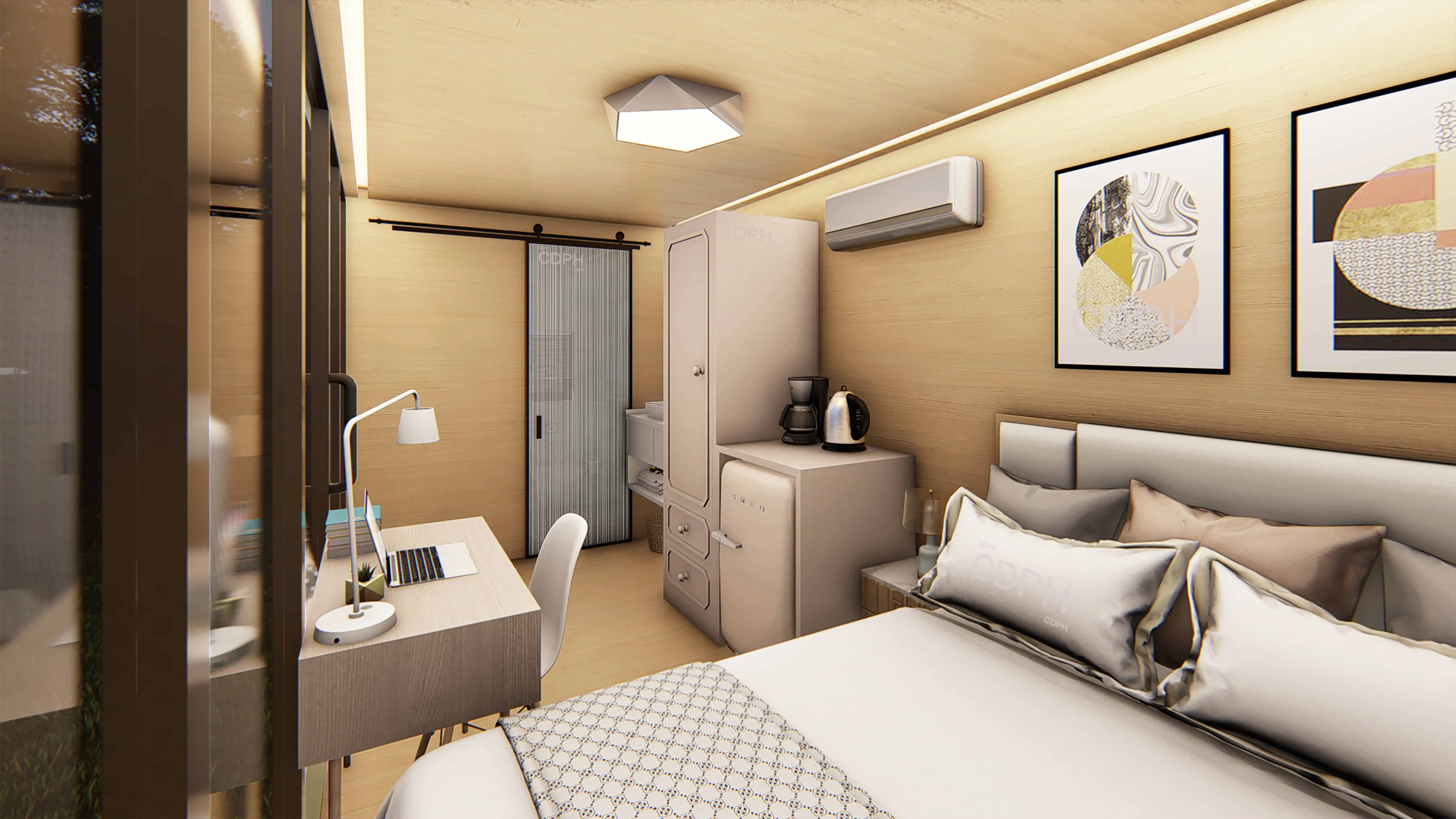 Modern Modular 20ft Smart Apple Cabin Container House