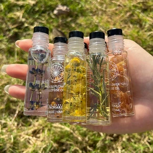 Custom OEM Private Label Body Oil Chamomile Rosemary Rose Lavender Flower Multi Use Oil for Body