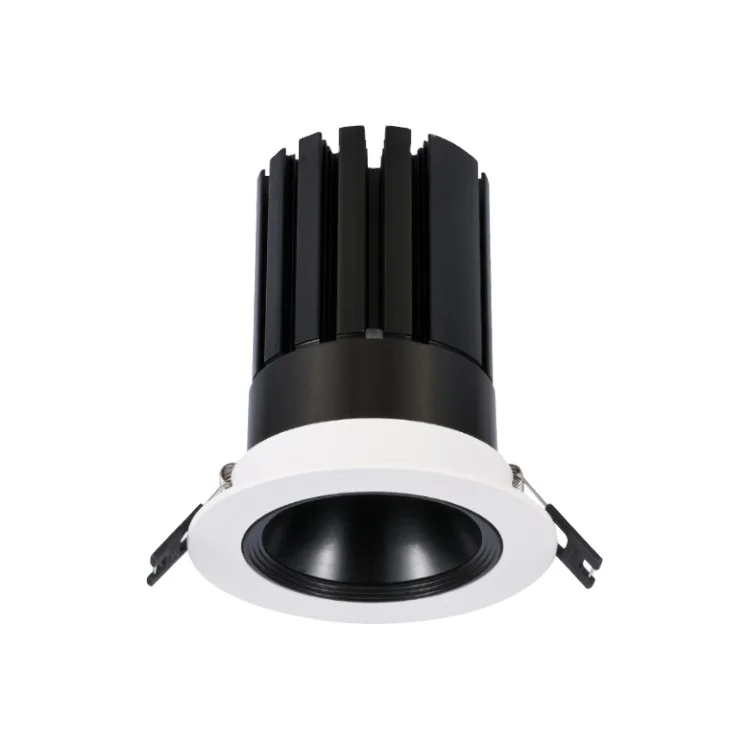 30W hot selling LED spot light with hoenycomb cut out 120mm glare free Recessed COB downlight for hotel shops residential