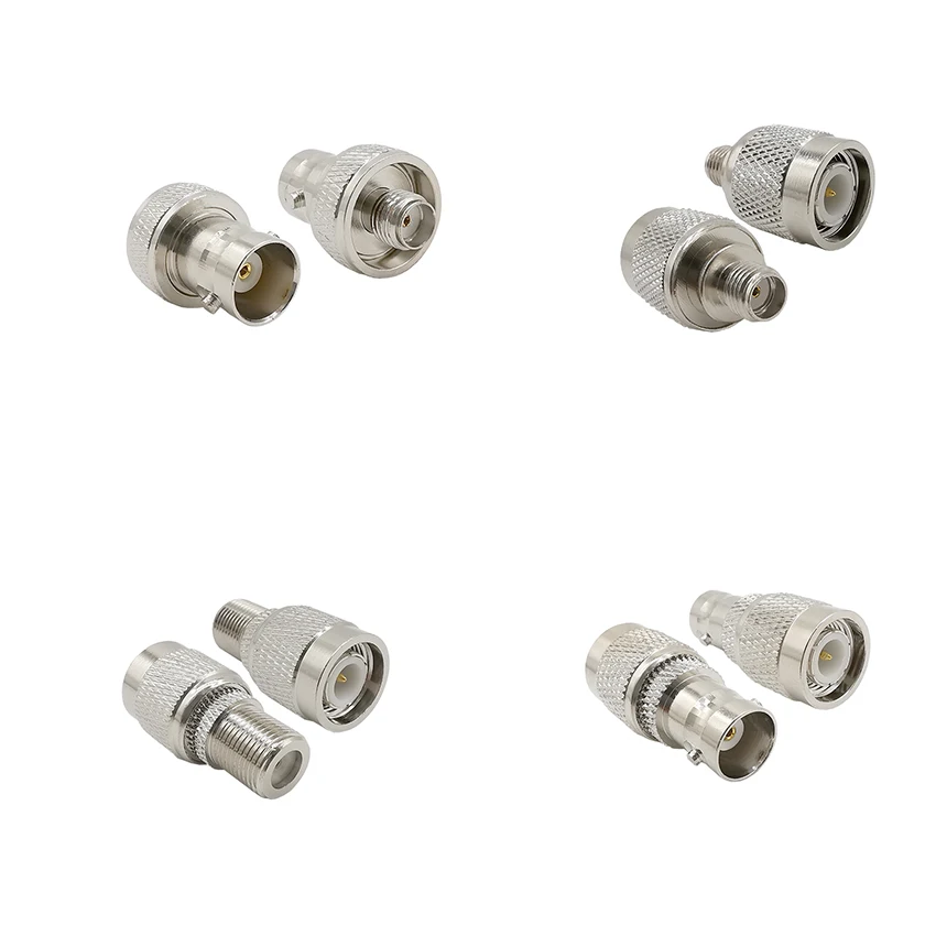 TUOLNK 2pcs TNC to BNC BNC Male to TNC Female Coaxial