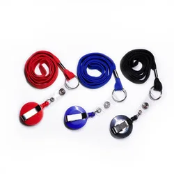 Wholesale Printed Face Adjustable Lanyard with Clip