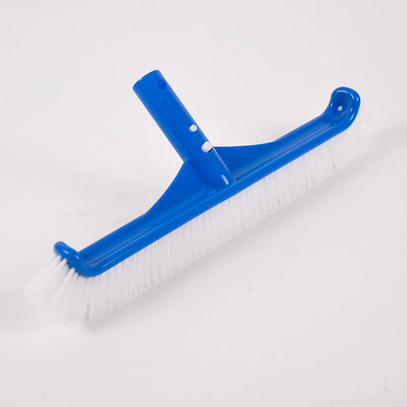 Pool Brush Head for Inground Pools Curved Edge for Corner Wall Tiles Steps Vinyl