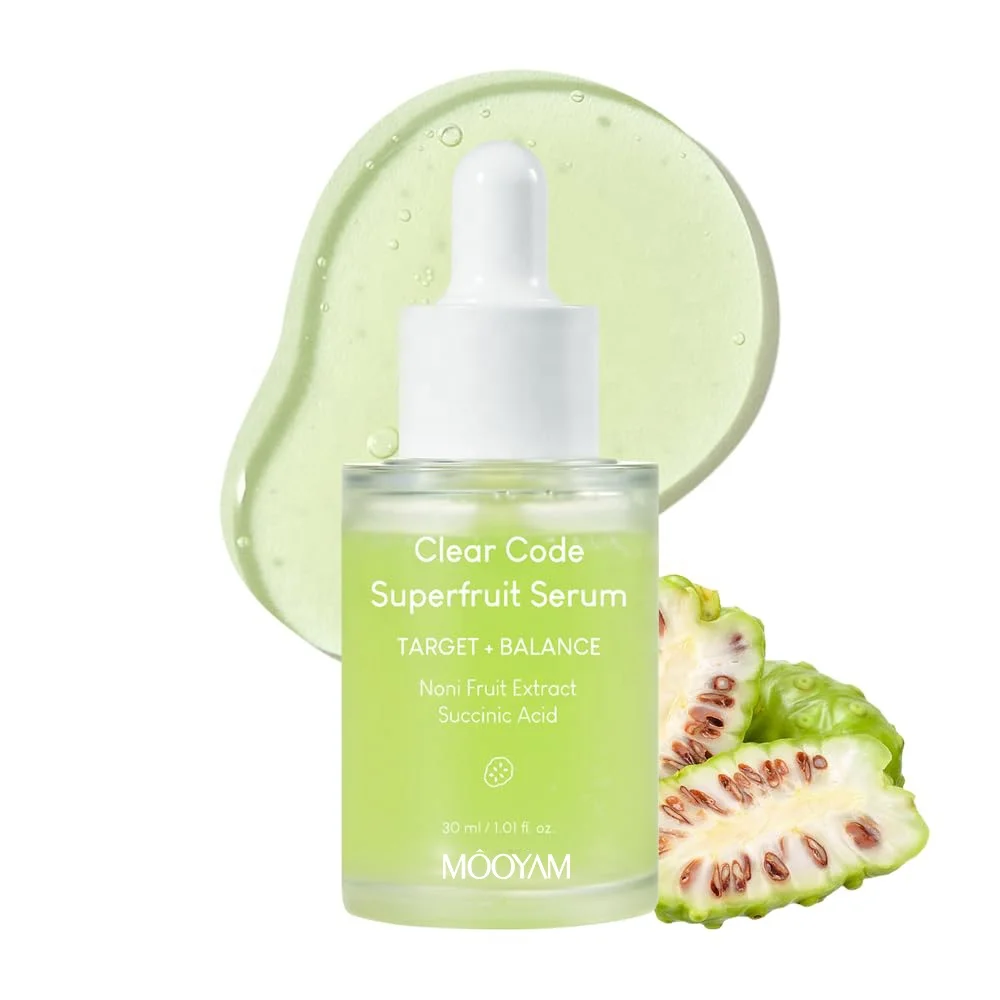 Private Label 30ml Face Superfruit Serum Clarifying Solution Repairing Acne Prone Skin Korean Skin Care Facial Serum