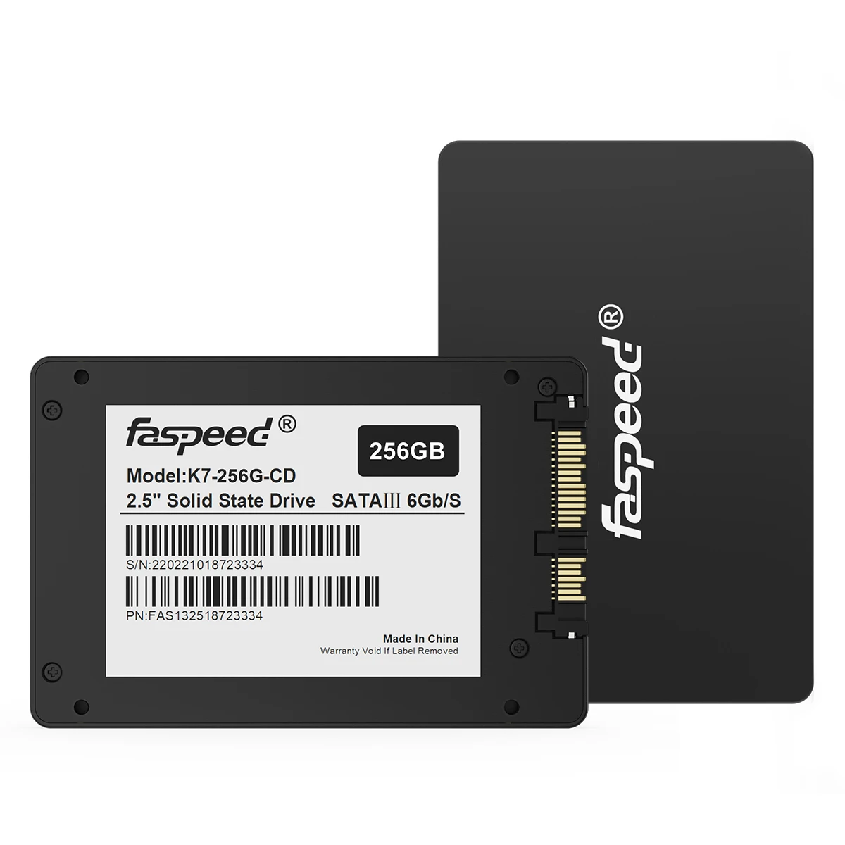 1284/中古品/ 2.5インチ/SSD/faspeed/256GB/動作確認済み/返品返金対応