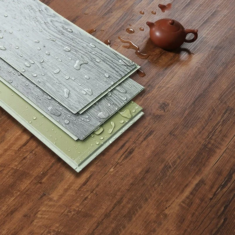5mm Waterproof Interlocking SPC Flooring 4mm Vinyl Virgin Material Marble Rigid Core Hybrid Flooring Spc Click Floor