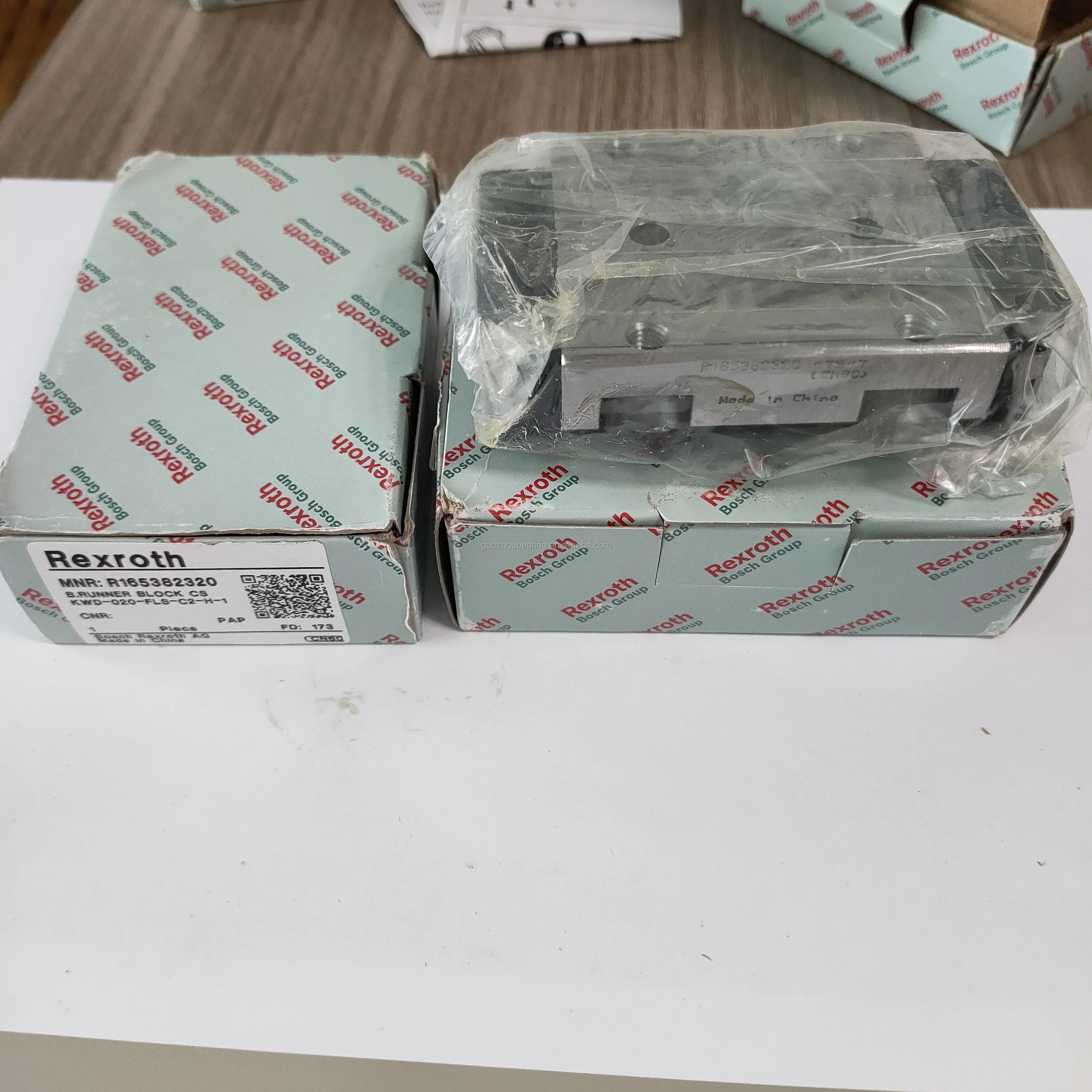 Rexroth Linear Guide Rail Block R165382920 R 165382920 Runner Carriage