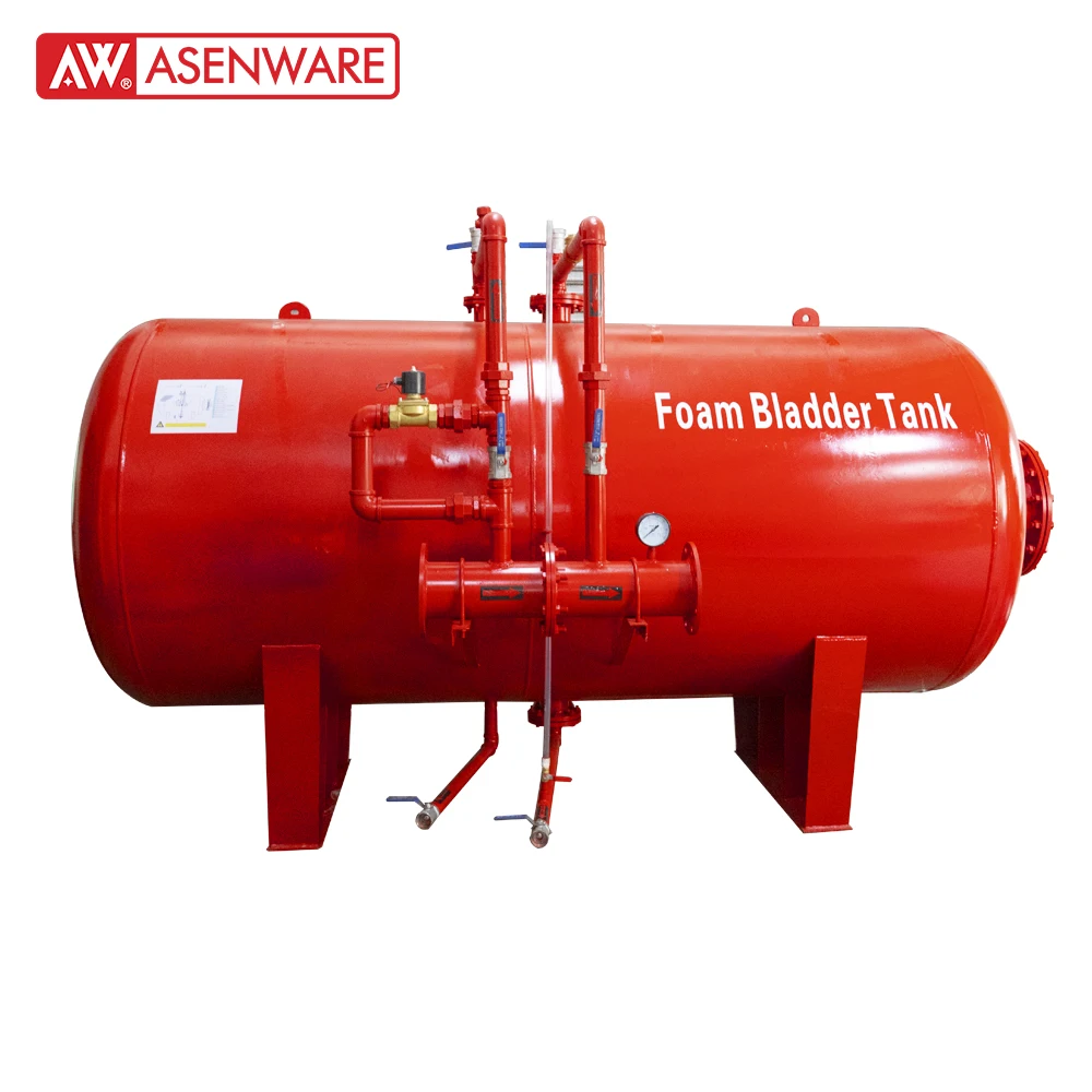 Horizontal Type Foam Fire Suppression System With Foam Bladder Tank ...