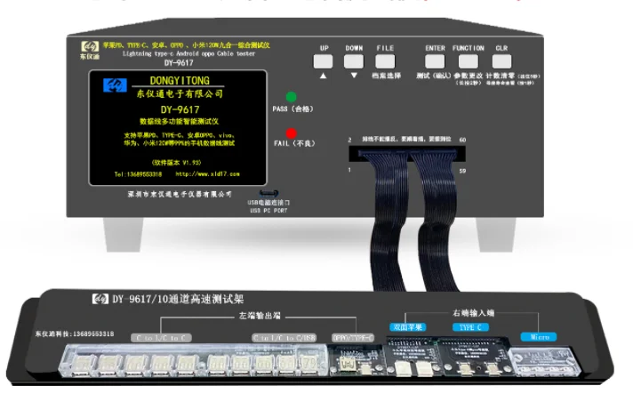Automatic USB & Data Cable Testing Machine with 900-2000pcs/H Efficiency 220V CE/ISO9001 Certified