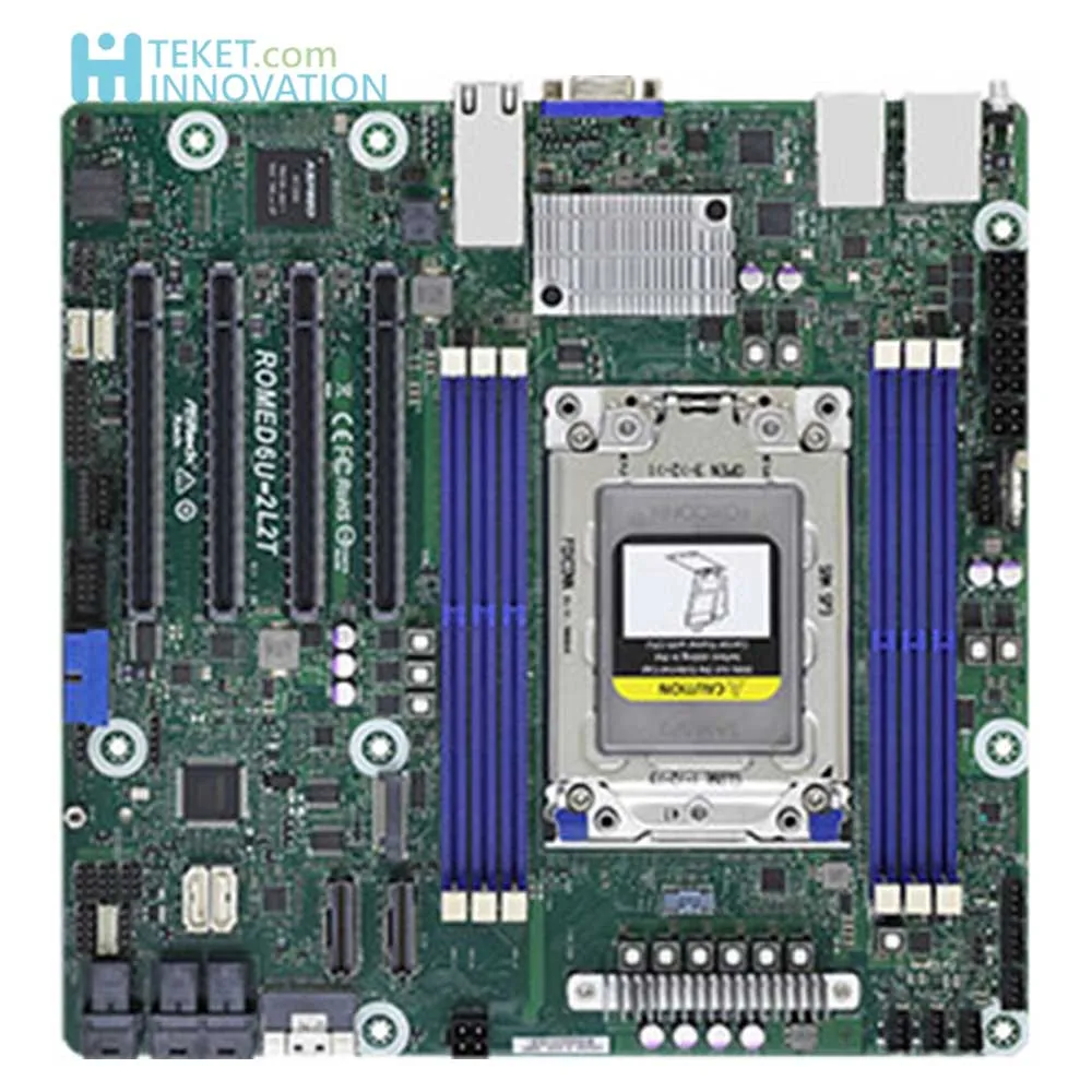 ASRock Rack マザーボード ROMED4ID-2T ROMED6U-2L2T シングルソケット