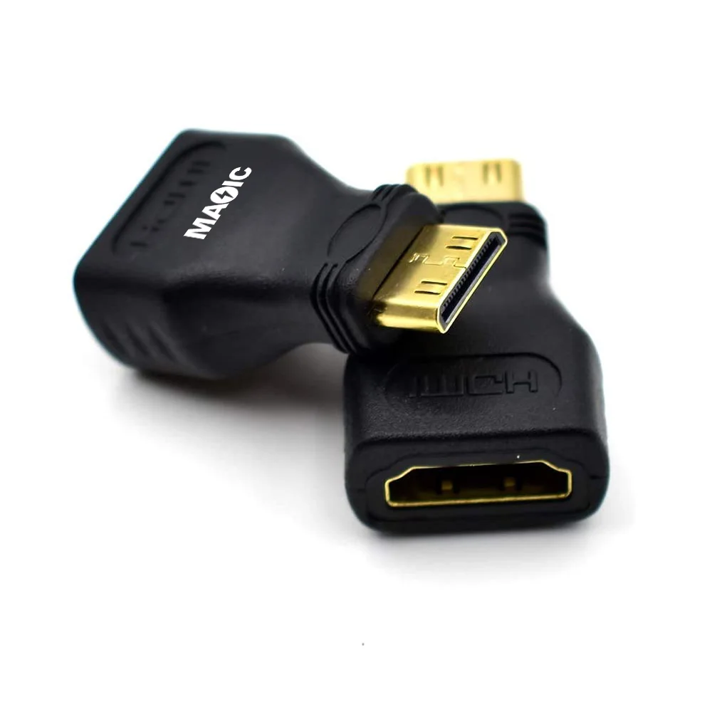 Mini HDMI Adapter for Big Tablet DV Camera Mini hdmi Male to hdmi Female Adapter