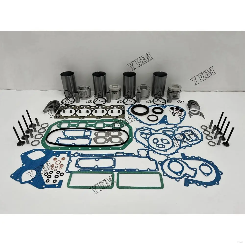 4BE1 Engine Rebuilding Kit With Full Gasket Set Valves Kit Bearing Set for Isuzu
