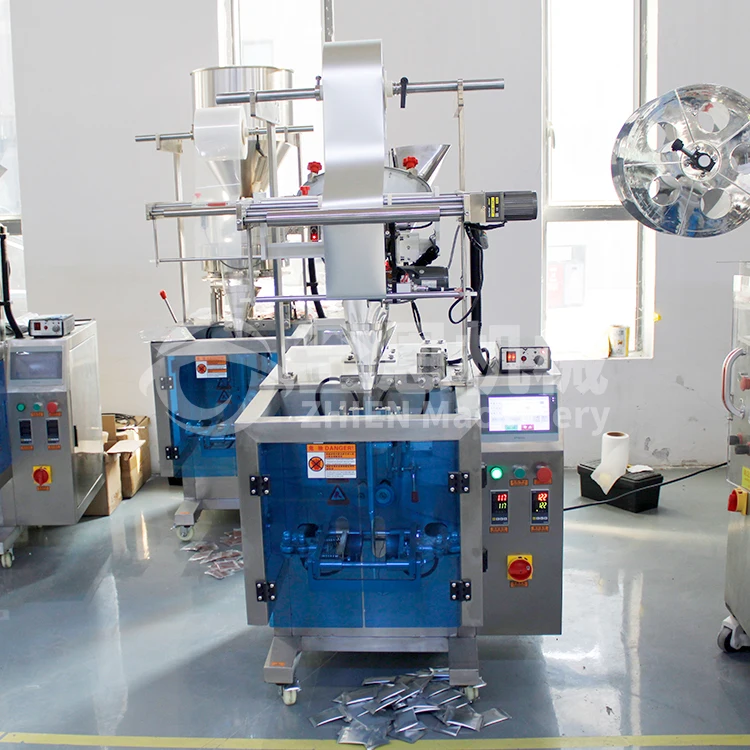 Automatic Packing Machine 4 Side Seal Bag Pouch Yeast Extract Powder Packing Machine