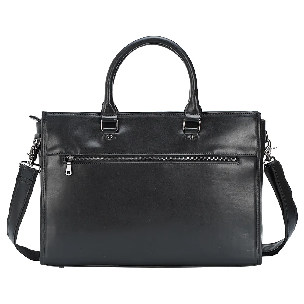 Fashion Design Wholesale Drop Shipping Full Grain Cowhide Tote Bag Real Leather Lawyer Laptop Bag Genuine Leather Briefcase Bag