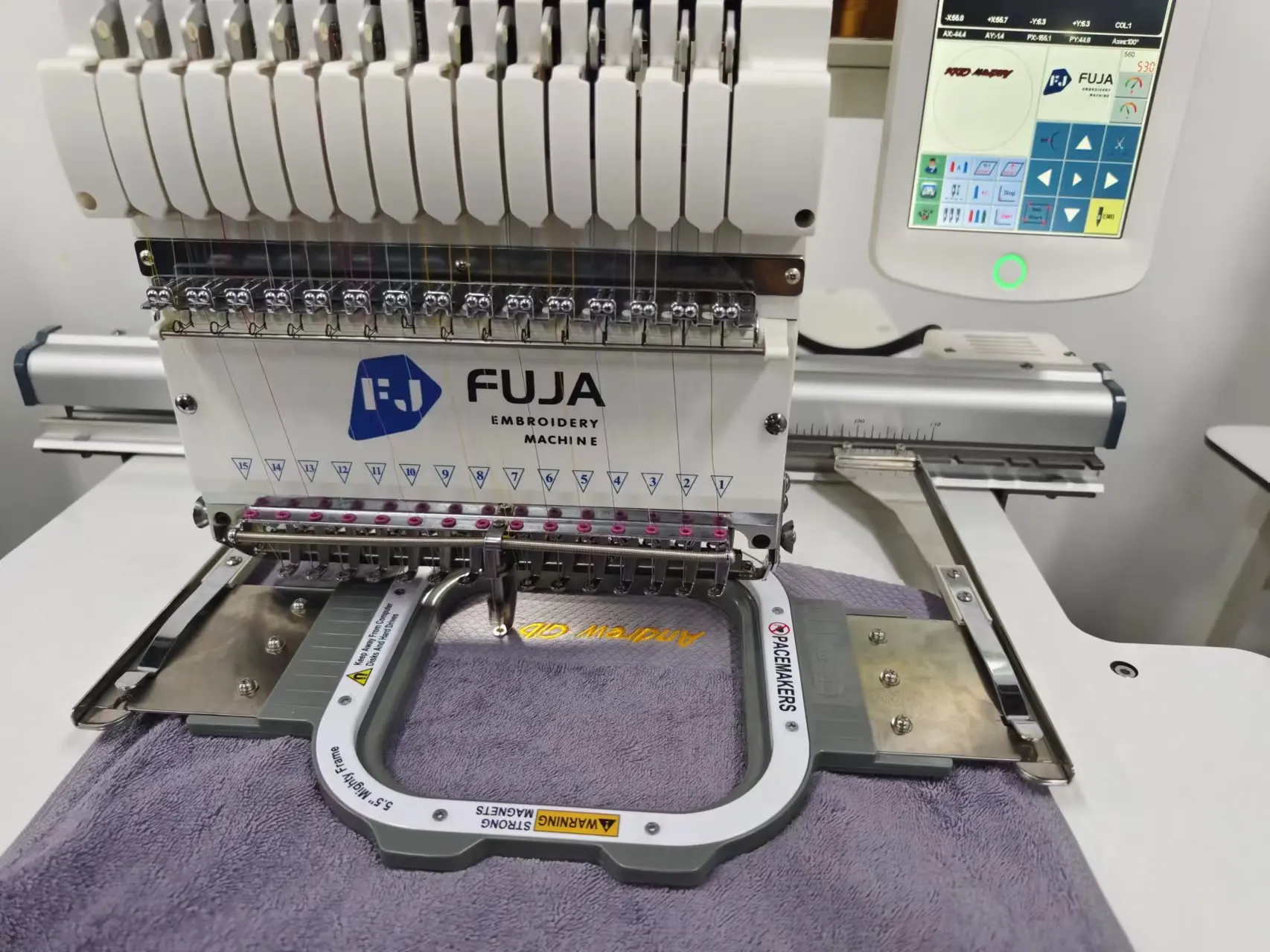 Fuja Best Seller Mulyifunctional Single Head Multi Needles Embroidery  Machine Computerized Apparel Machinery - AliExpress