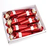 Hardcover single color gold rose with light