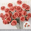 Brown Three-headed Peony Branch