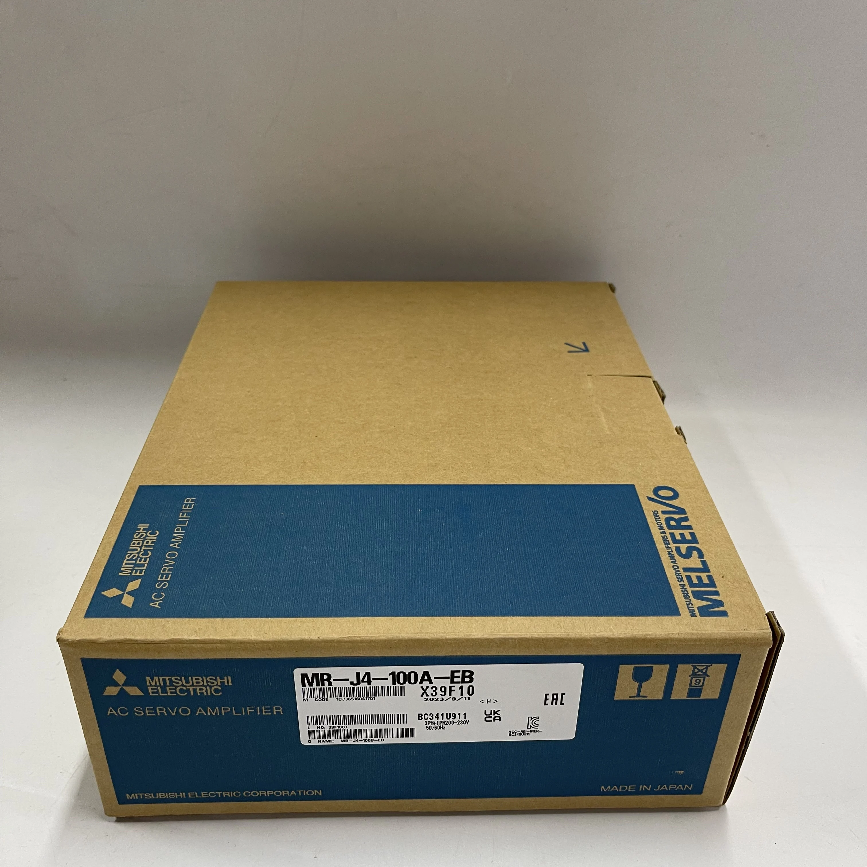 Mitsubishi AC Servo Amplifier MR-J4-100A-EB
