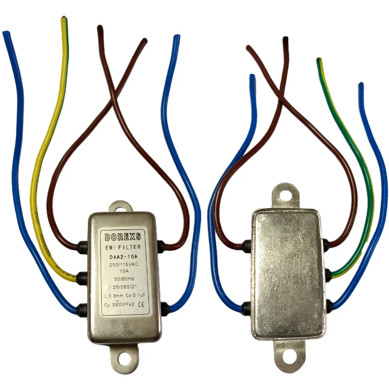 DAA2 Wire installation EMI Filter Power Line Noise Filter CUL CE ROHS