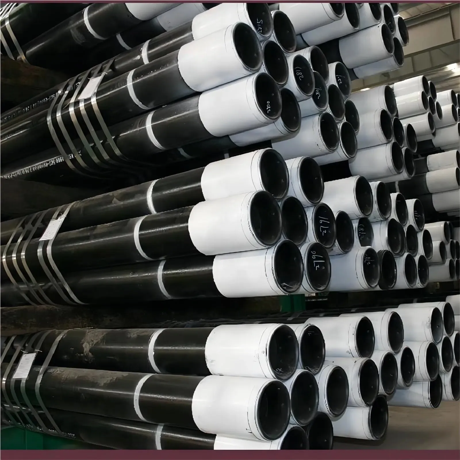 Casing Tube 9 5/8  36PPF BTC Thread API 5CT J55 K55 N80 L80 for Wellbore Walls of Oil Gas Well  2 7/8 EU Drill Oil Tubing