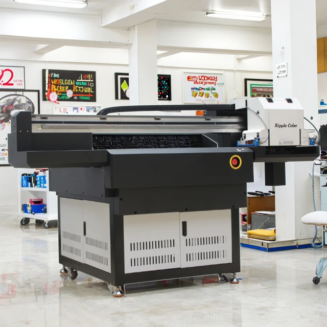 Portable UV Inkjet Flatbed Printer 6090 for Aluminum Metal Plate Leather Label Card Printing with XP600 Print Head