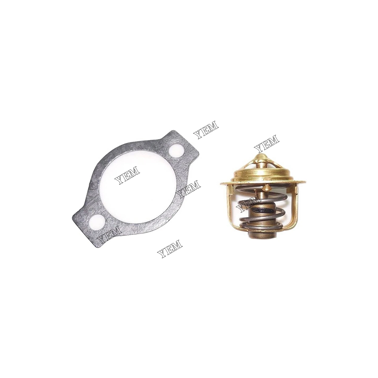 New Thermostat & Gasket 160 F Fits for Yanmar Tractor YM180 YM180D YM187 YM187D Engine Parts Factory