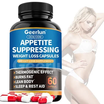 Hot Sale In Stock Belly Fat Burning Tablets Appetite Control Suppressants Improve Sleep Melatonin Pills Weight Loss Capsules