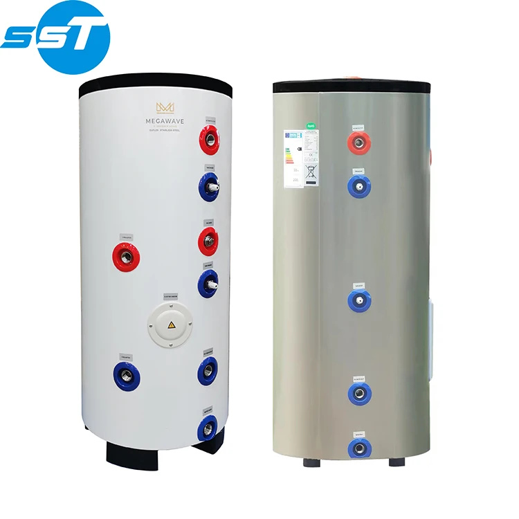 SST Custom SUS304 SUS316L material 200 Liter 250 Liter gas water boiler heat pump boiler water heater