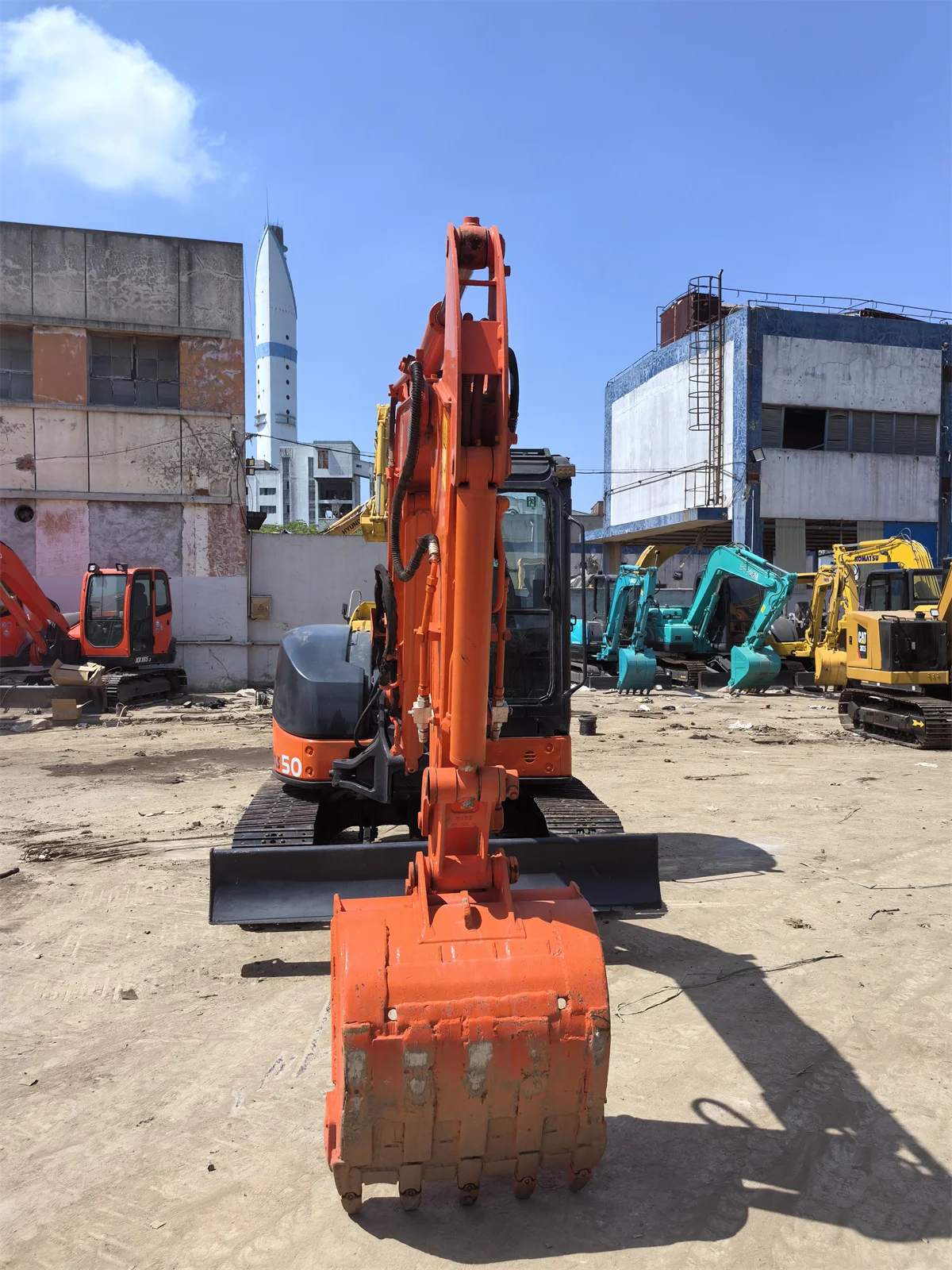 ZX50U-3 Hitachi 5ton Mining Digger - High Digging Power