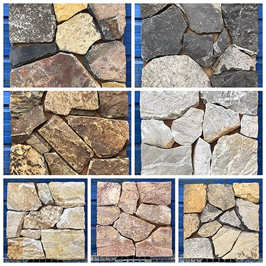 Multi-color Slate Natural Stone Tile for Hotel Decor