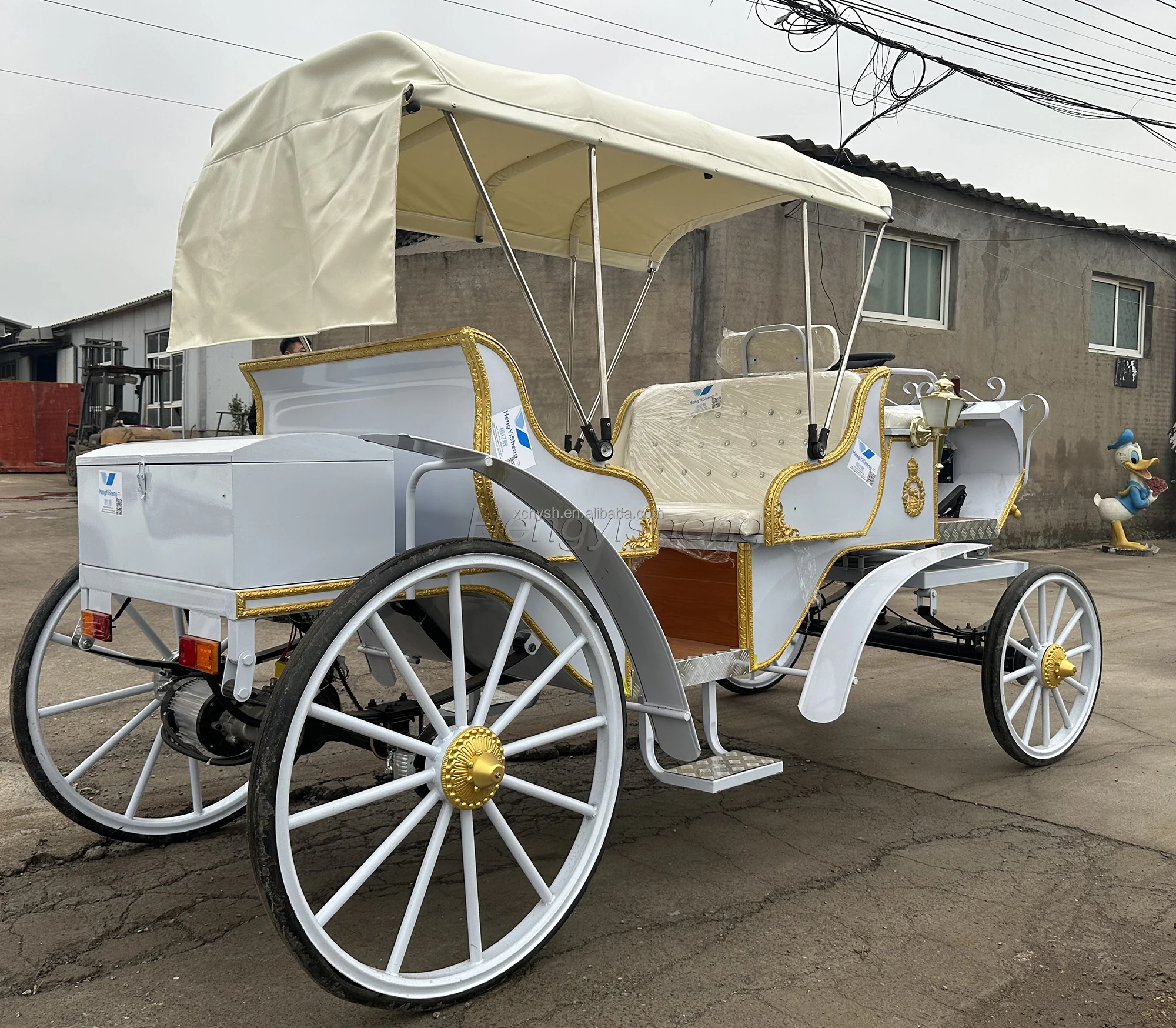 Vintage Sightseeing Horse Carriage For Sale Elegant Electric Royal ...