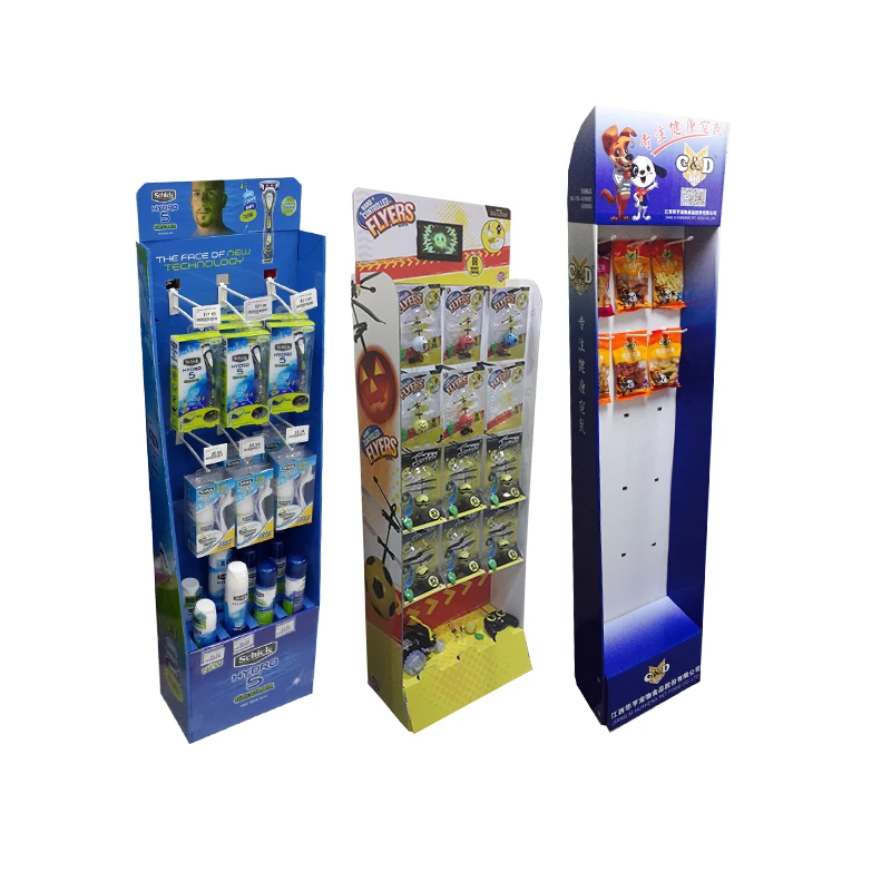 Custom Supermarket Promotion - Cardboard Display Racks