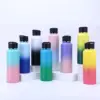 40oz spray-painted gradient